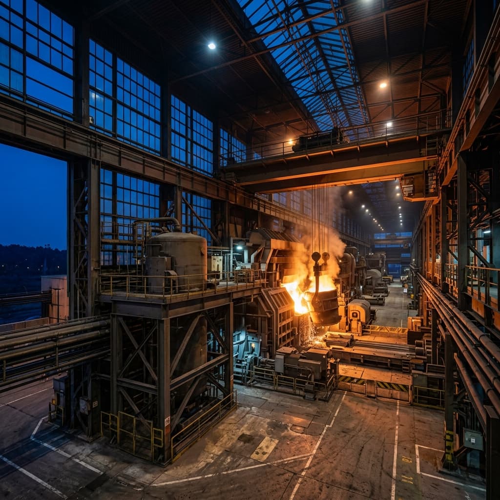 Heavy Steel Manufacturing Facility
